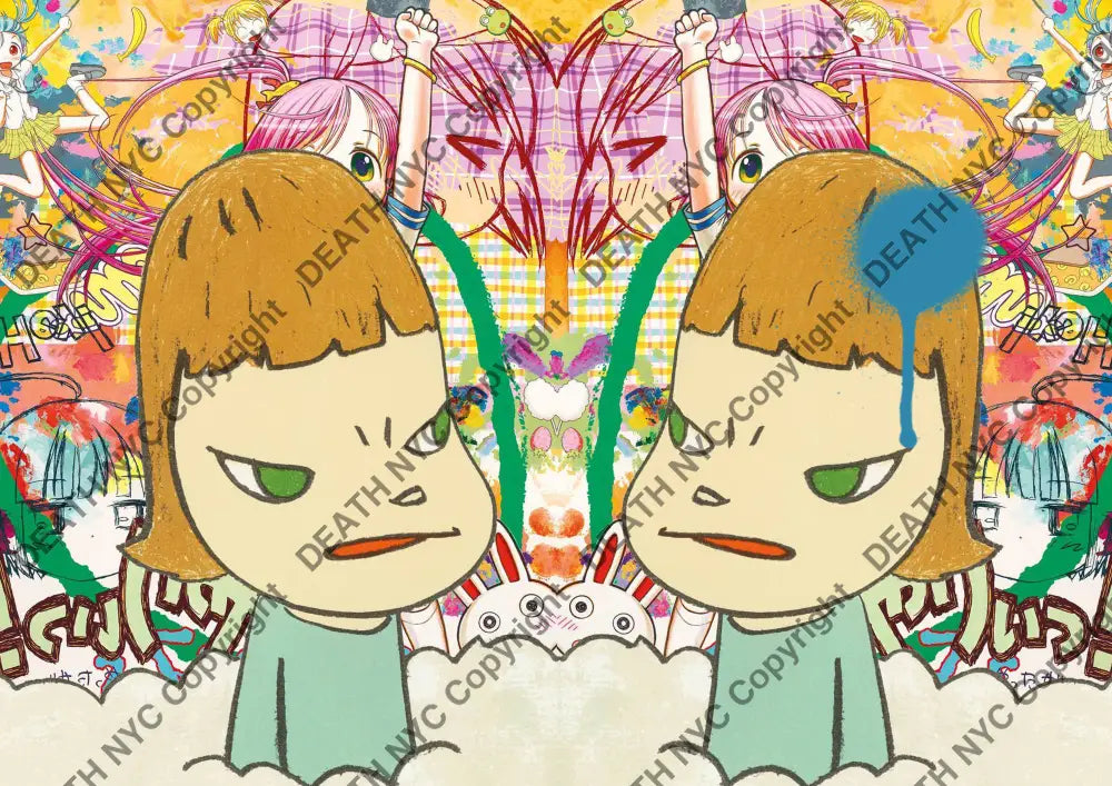 Deathq2303 Cute (Edition Of 100) (2022) Art Print