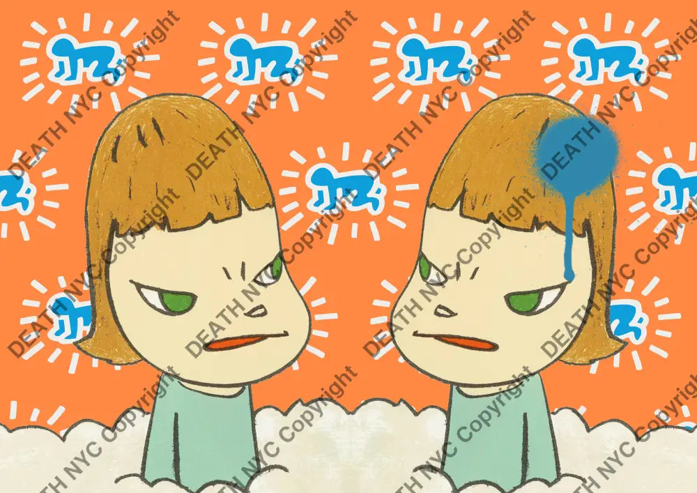 Deathq2305 Cute (Edition Of 100) (2022) Art Print