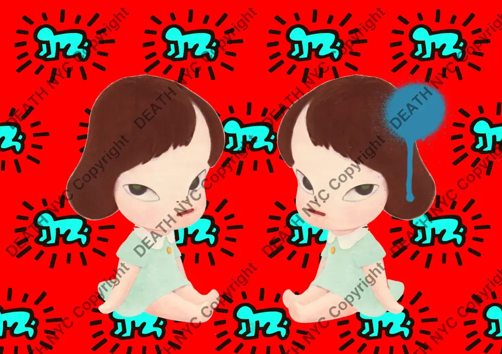 Deathq2311 Cute (Edition Of 100) (2022) Art Print