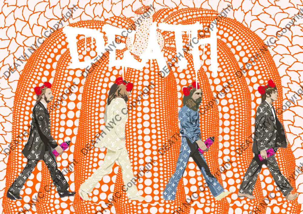 Deathq241 Beatles (Edition Of 100) (2022) Art Print