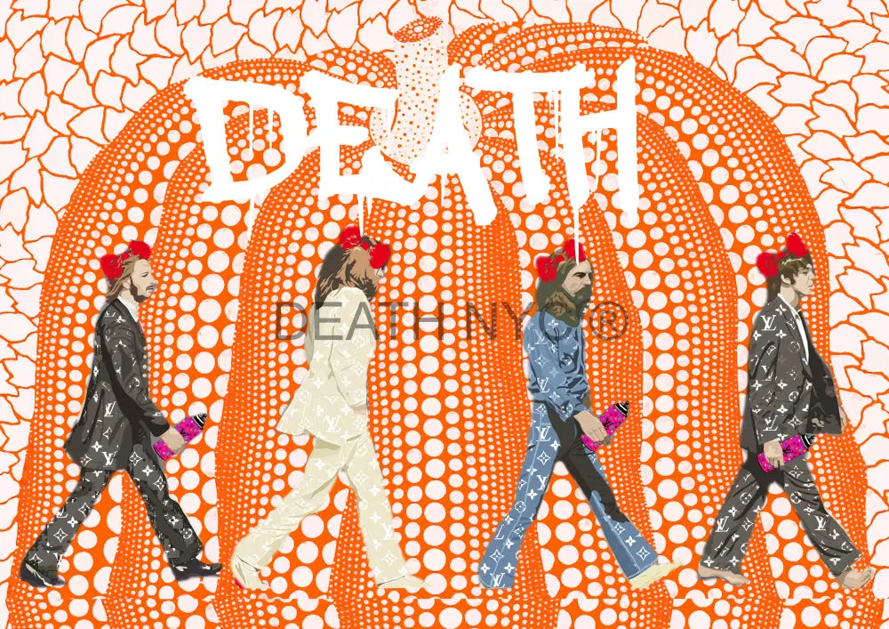 Deathq241 Beatles (Edition Of 100) (2022) Art Print