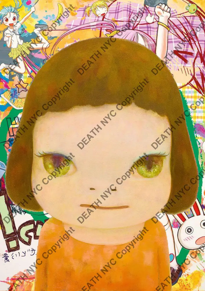 Deathq2412 Cute (Edition Of 100) (2022) Art Print