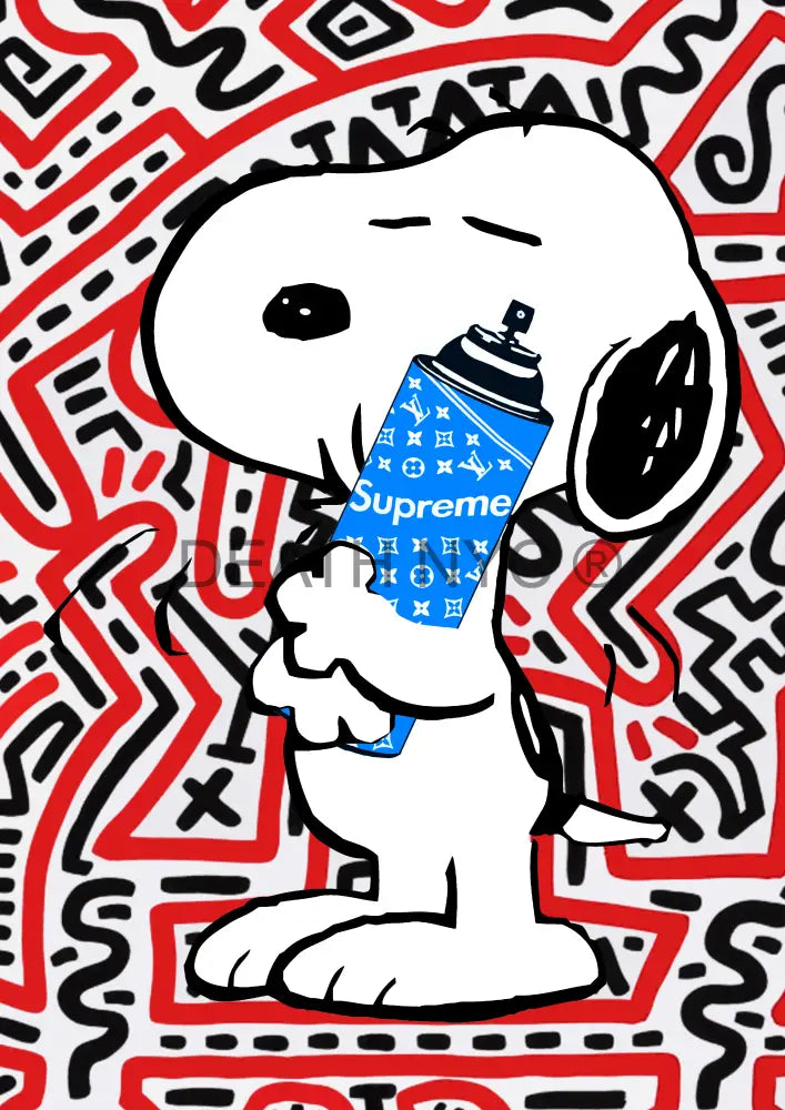 Deathq2421 Snoopy (Edition Of 100) (2022) Art Print