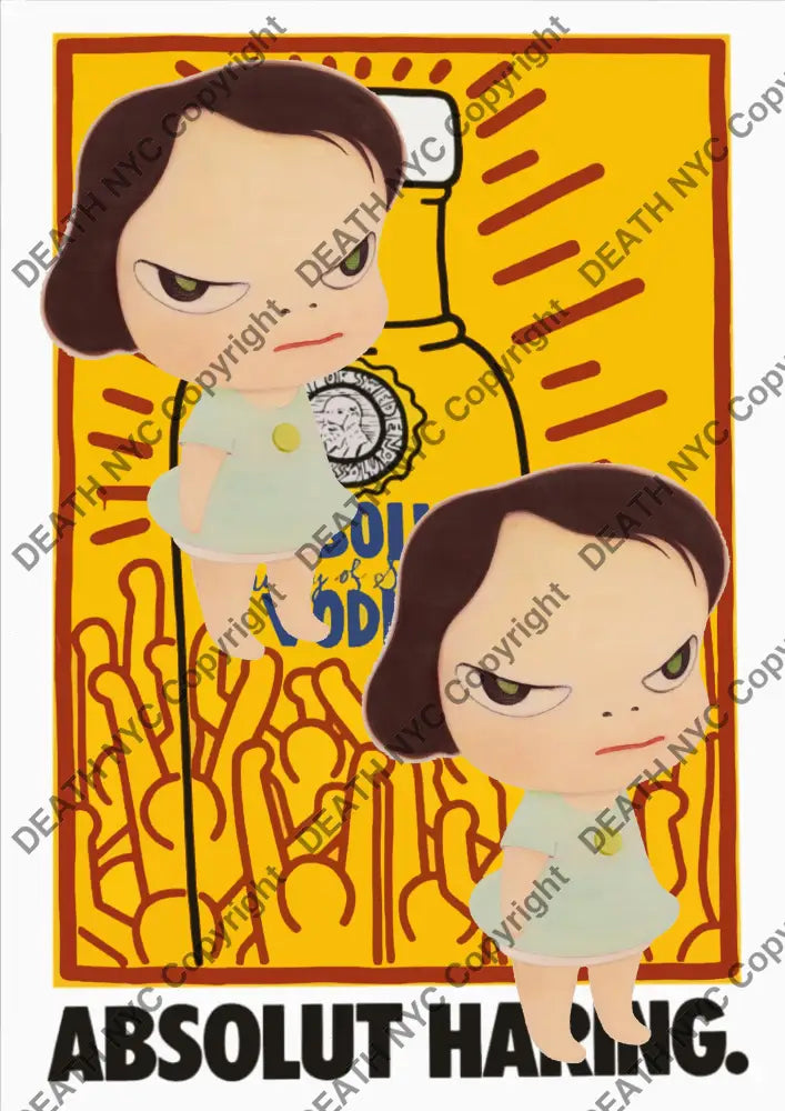 Deathq2464 Cute (Edition Of 100) (2022) Art Print