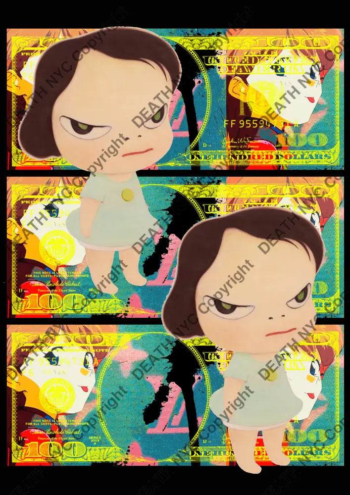 Deathq2467 Cute (Edition Of 100) (2022) Art Print