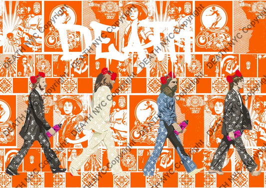 Deathq249 Beatles (Edition Of 100) (2022) Art Print
