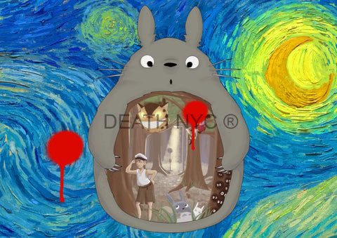 Deathq2622 Totoro (Edition Of 100) (2022) Art Print