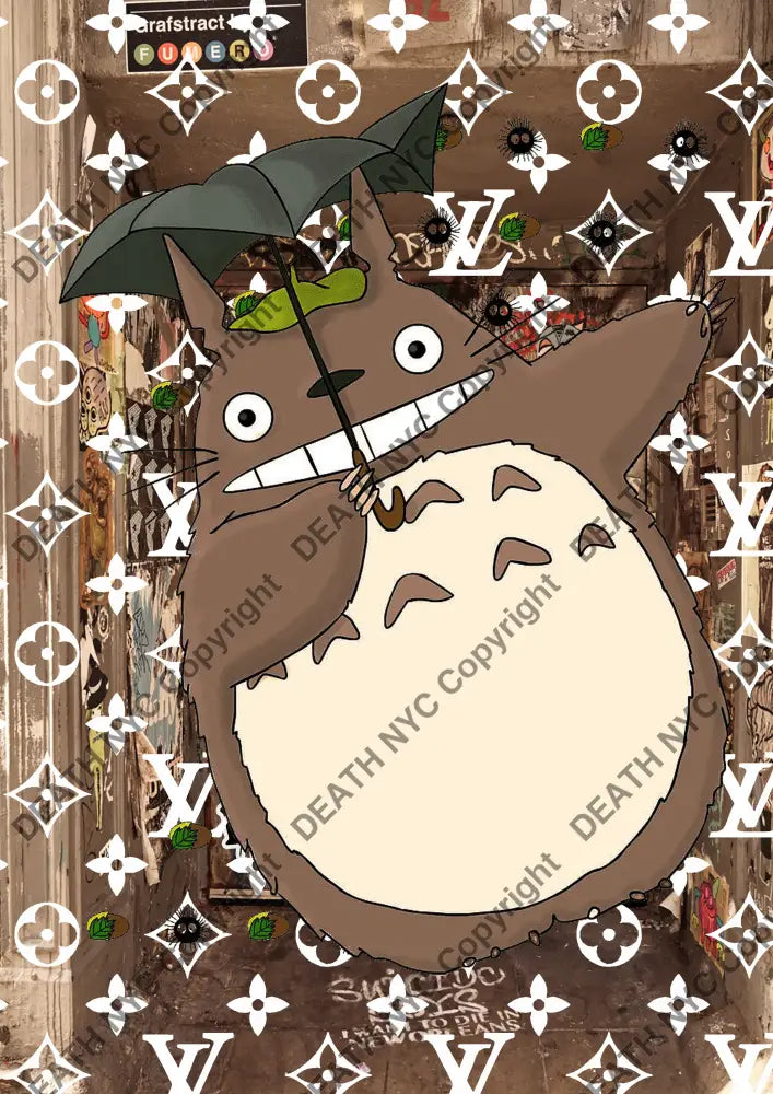 Deathq2626 Totoro (Edition Of 100) (2022) Art Print
