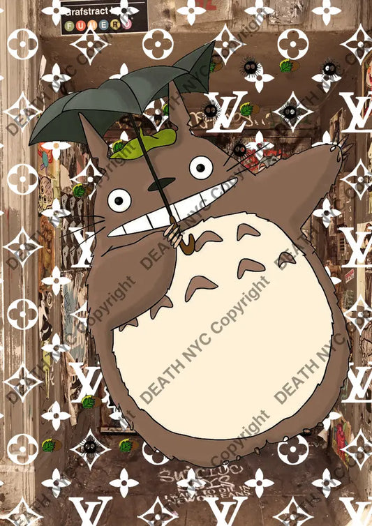 Deathq2626 Totoro (Edition Of 100) (2022) Art Print