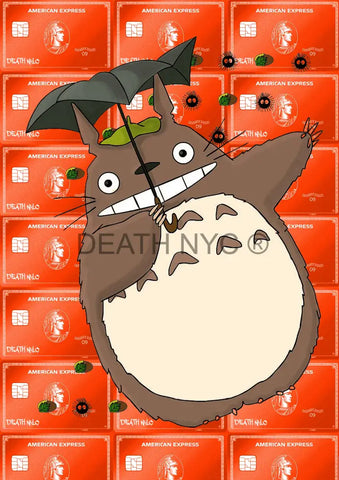 Deathq2627 Totoro (Edition Of 100) (2022) Art Print
