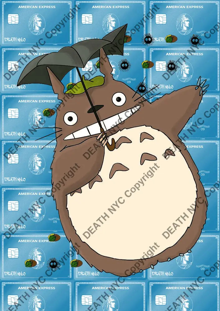 Deathq2628 Totoro (Edition Of 100) (2022) Art Print