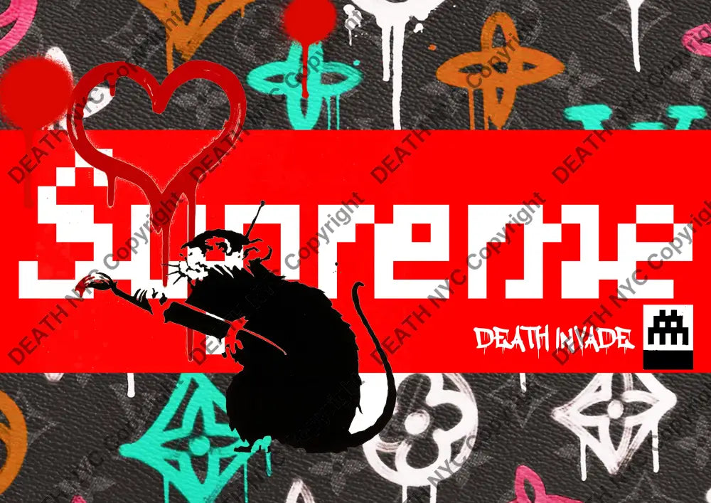 Deathq2664 Banksy (Edition Of 100) (2022) Art Print
