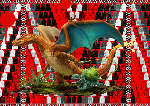 Deathq2737 Dinosaur (Edition Of 100) (2022) Art Print