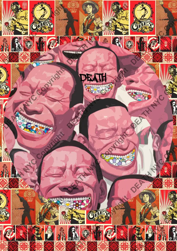 Deathq276 Haha (Edition Of 100) (2022) Art Print