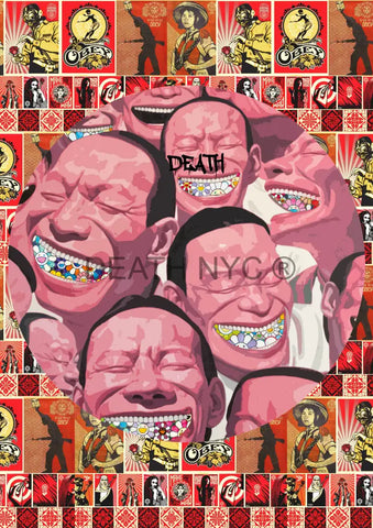 Deathq276 Haha (Edition Of 100) (2022) Art Print