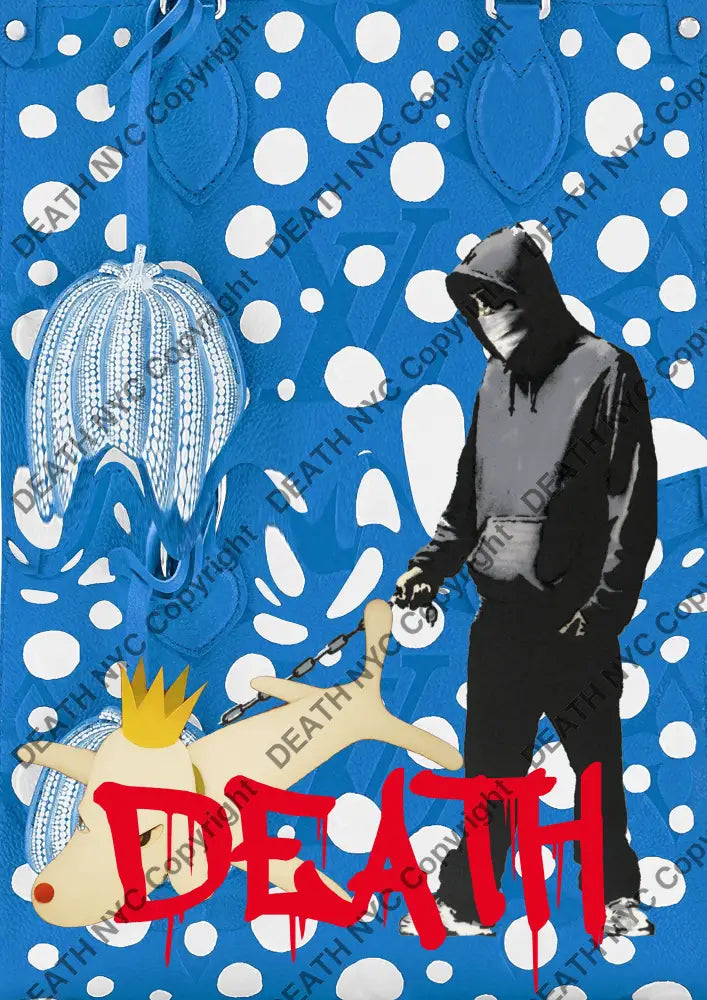 Deathq3 Banksy (Edition Of 100) (2022) Art Print