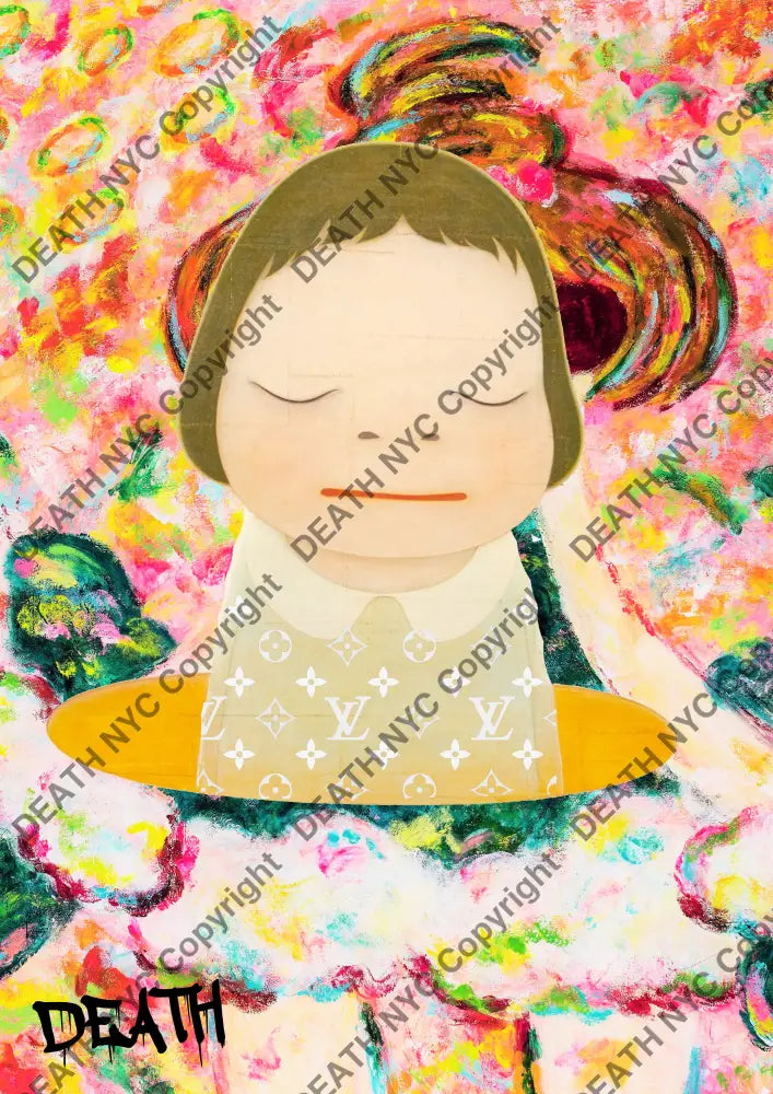 Deathq327 Cute (Edition Of 100) (2022) Art Print