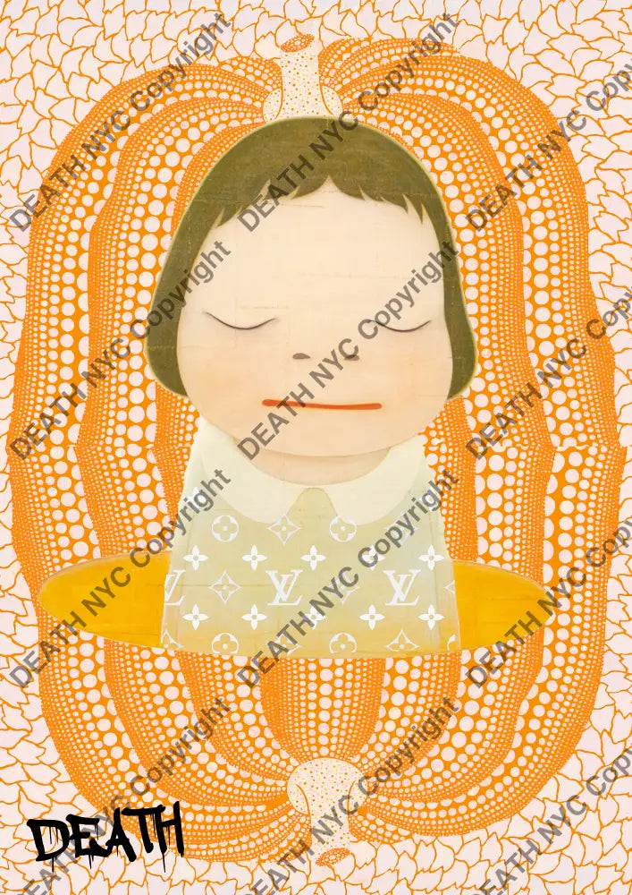 Deathq329 Cute (Edition Of 100) (2022) Art Print