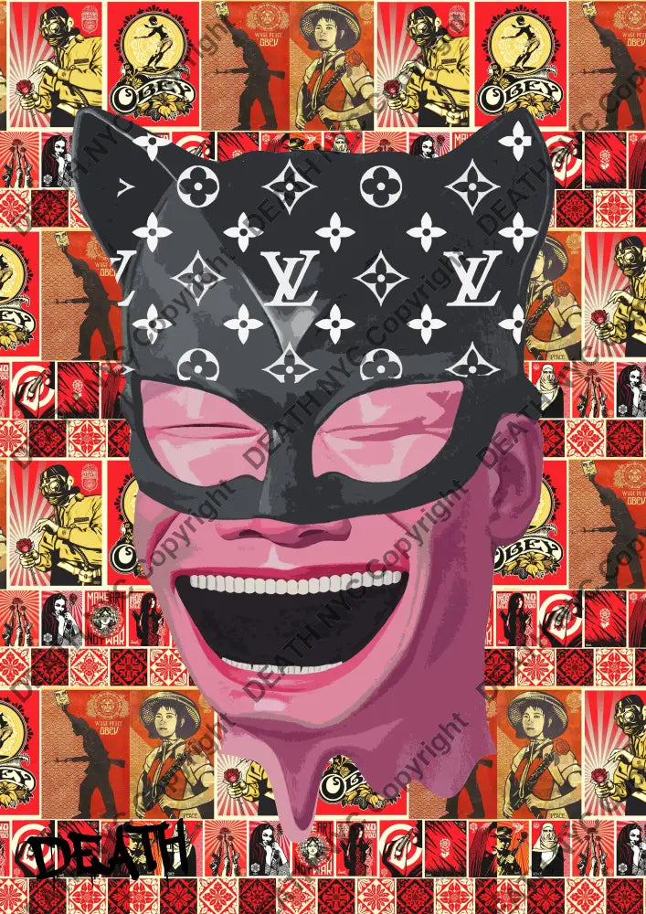 Deathq331 Haha (Edition Of 100) (2022) Art Print