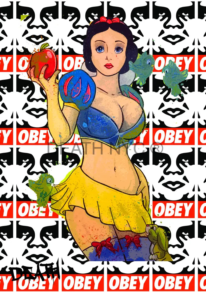 Deathq336 Snow White (Edition Of 100) (2022) Art Print