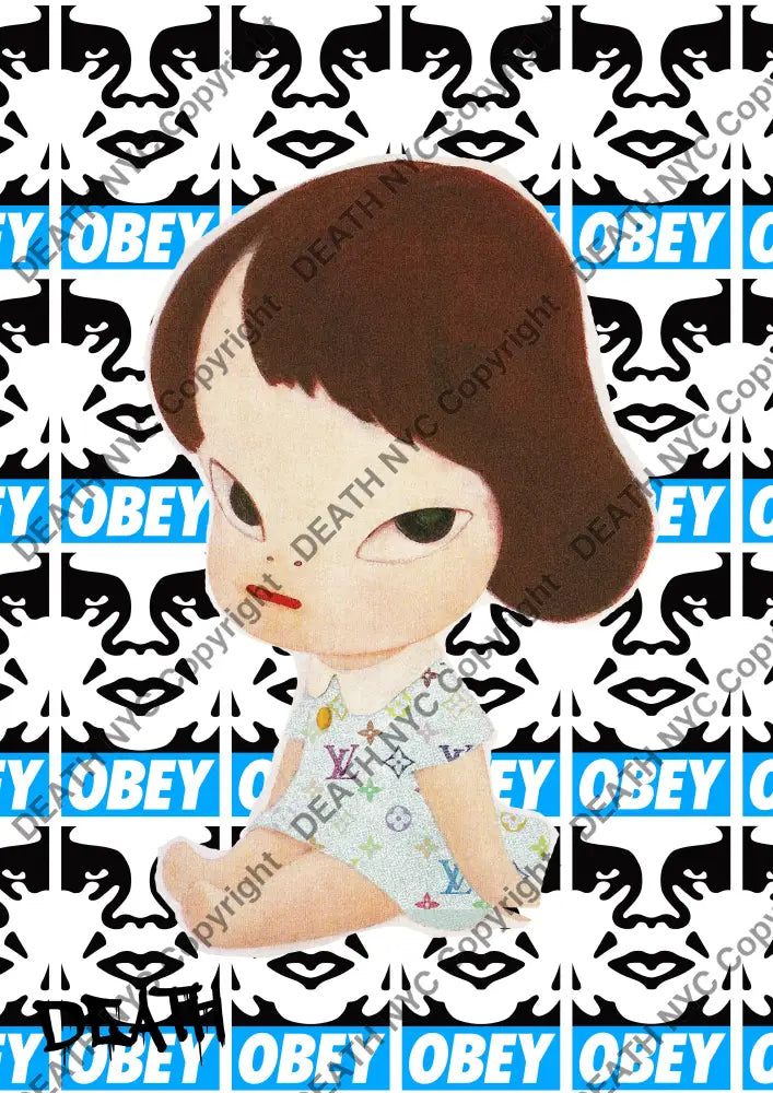 Deathq341 Cute (Edition Of 100) (2022) Art Print
