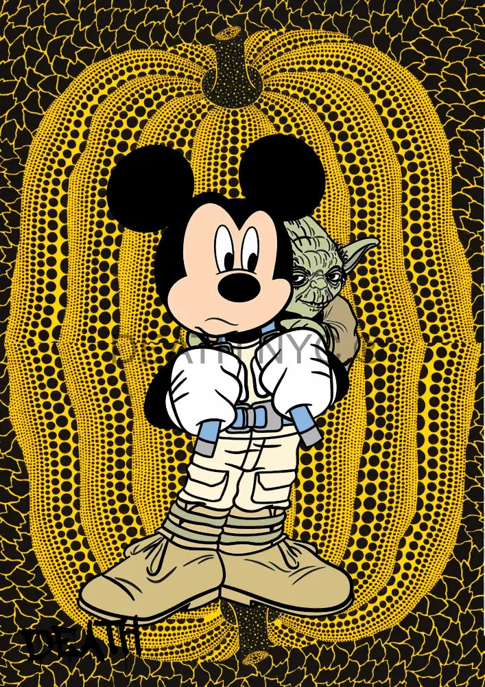 Deathq365 Mickey (Edition Of 100) (2022) Art Print