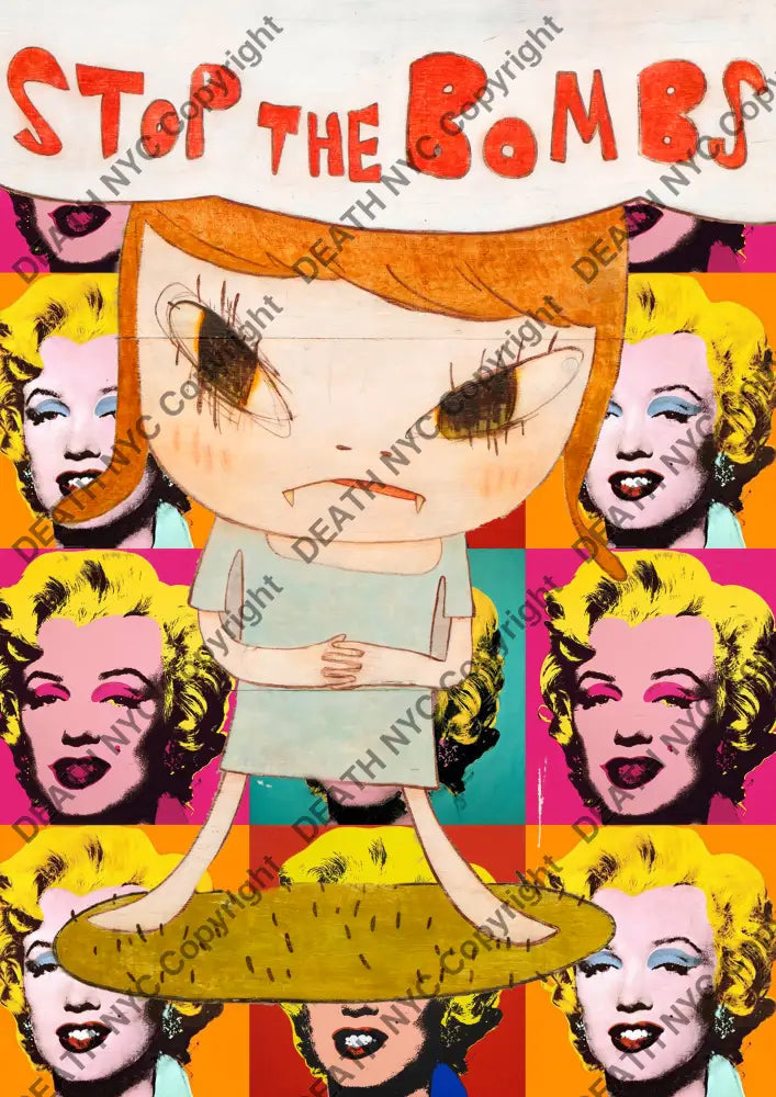 Deathq394 Cute (Edition Of 100) (2022) Art Print