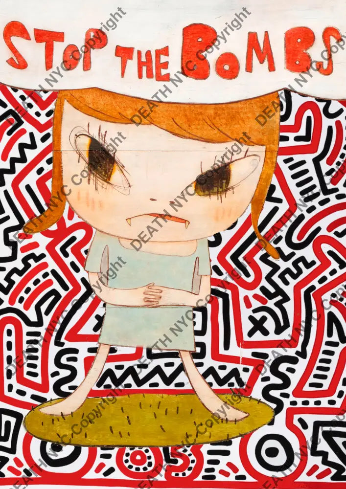 Deathq397 Cute (Edition Of 100) (2022) Art Print