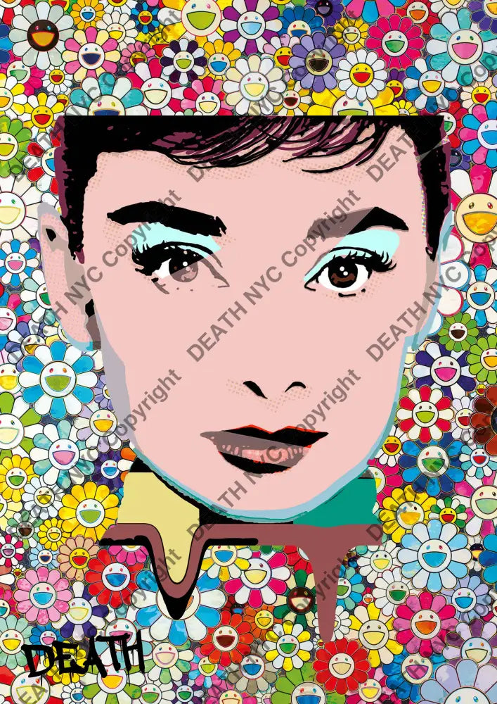 Deathq411 Audrey (Edition Of 100) (2022) Art Print