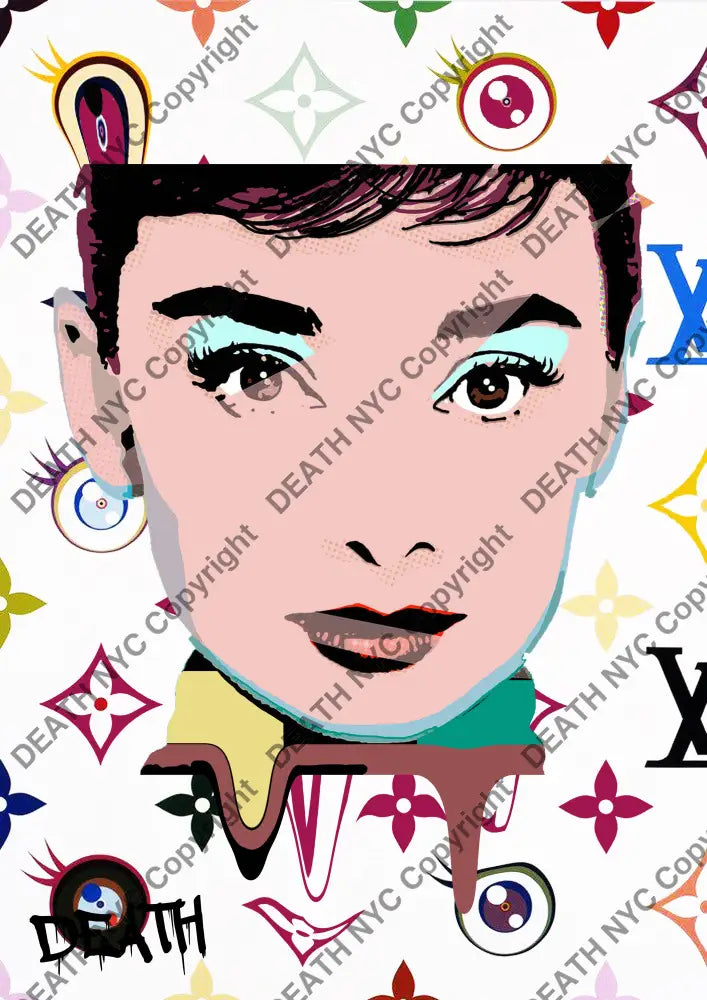 Deathq414 Audrey (Edition Of 100) (2022) Art Print