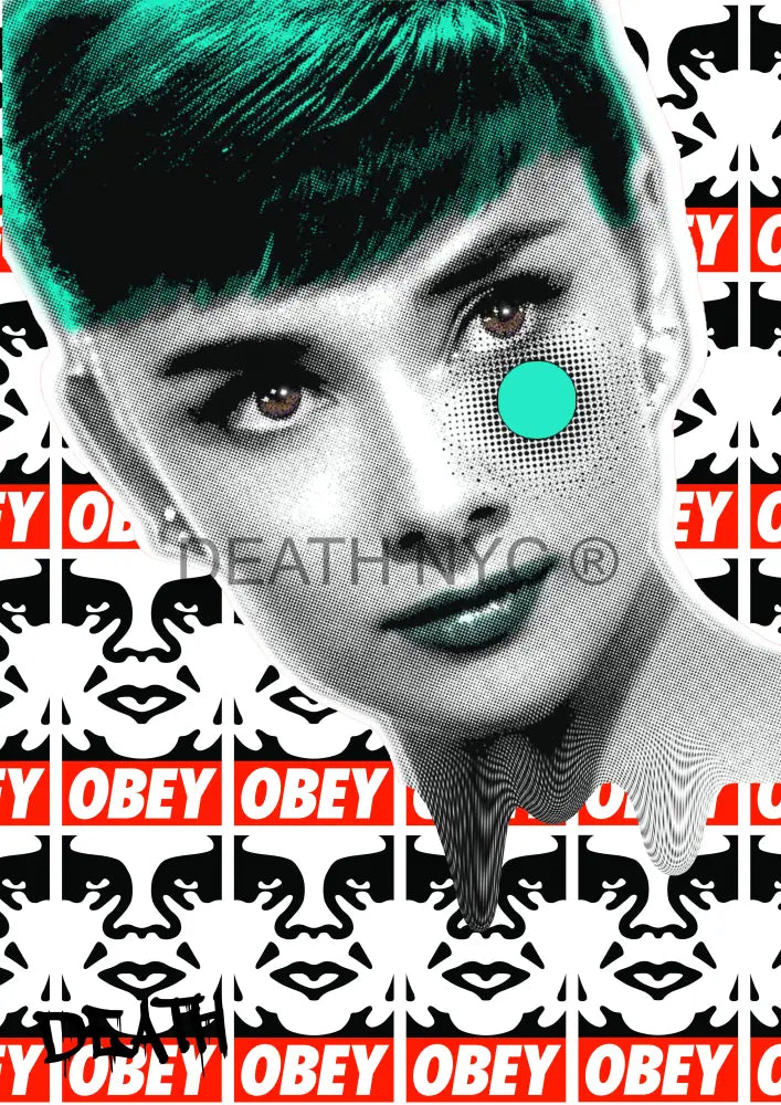 Deathq419 Audrey (Edition Of 100) (2022) Art Print