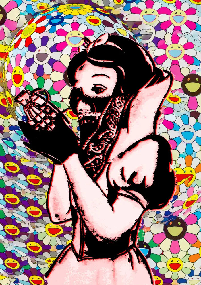Deathq458 Snow White (Edition Of 100) (2022) Art Print