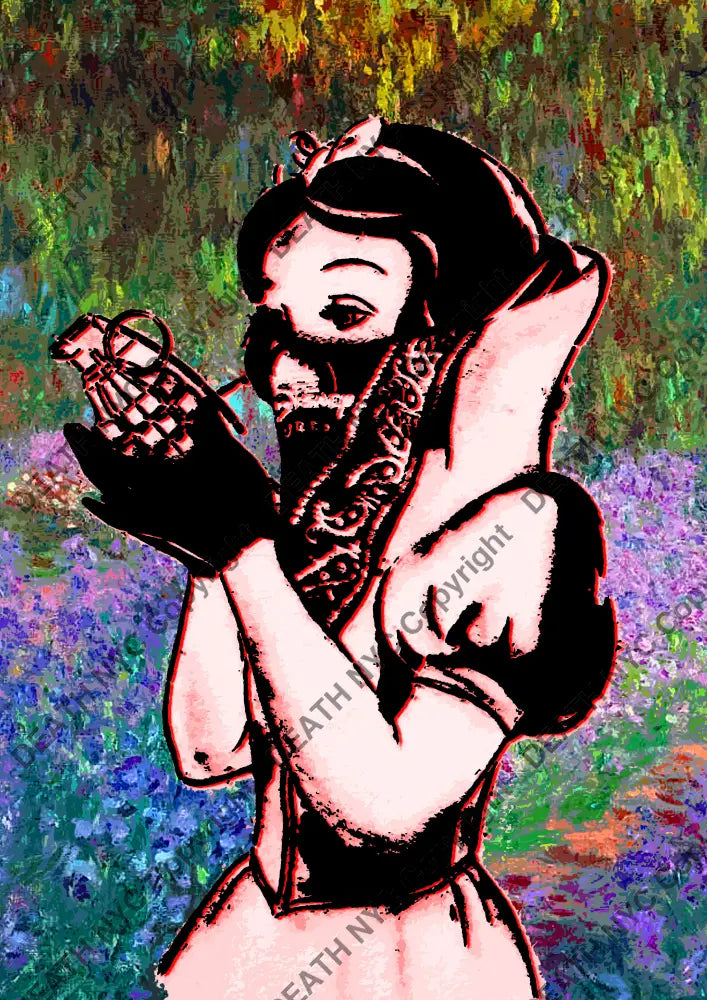 Deathq458 Snow White (Edition Of 100) (2022) Art Print