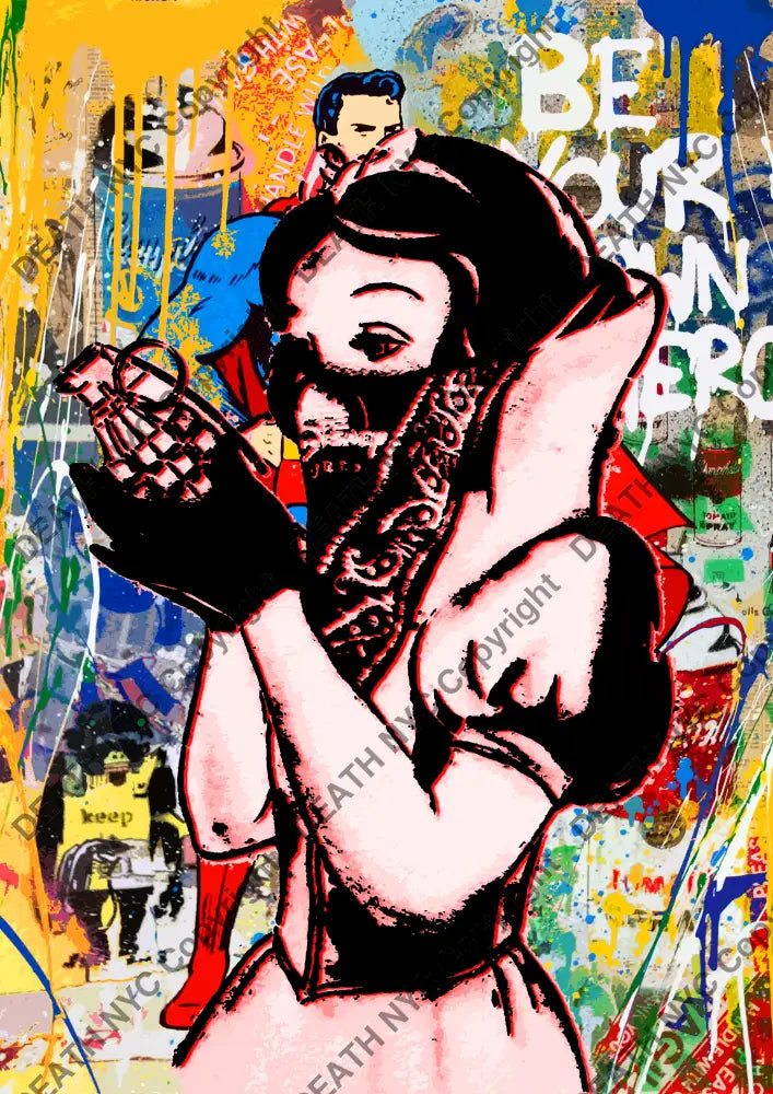 Deathq461 Snow White (Edition Of 100) (2022) Art Print