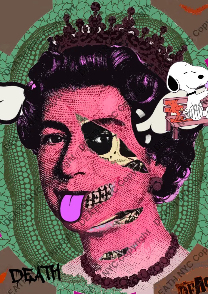Deathq508 Queen (Edition Of 100) (2022) Art Print