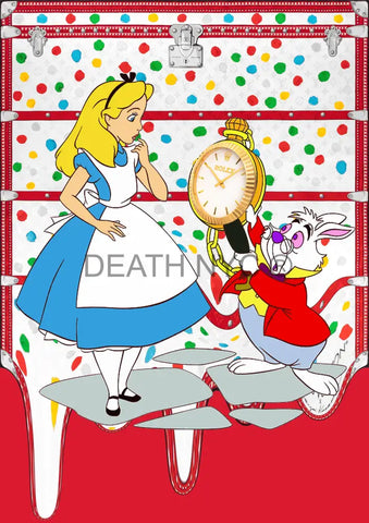 Deathq59 Alice (Edition Of 100) (2022) Art Print