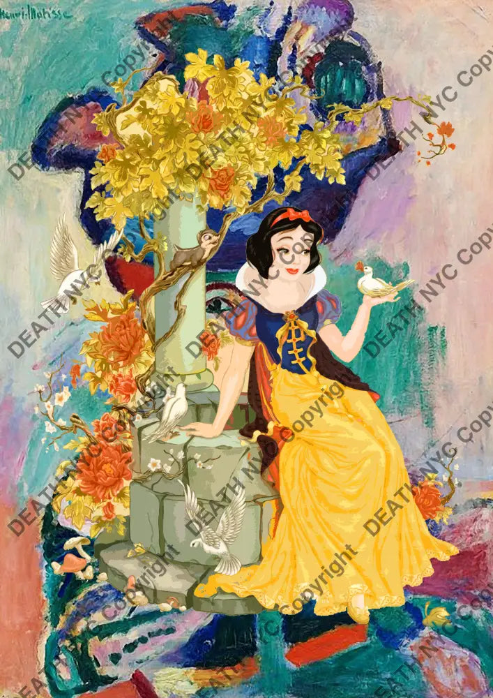 Deathq614 Snow White (Edition Of 100) (2022) Art Print