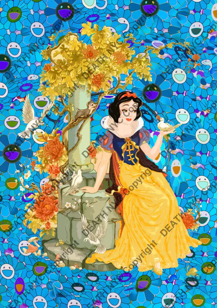Deathq619 Snow White (Edition Of 100) (2022) Art Print