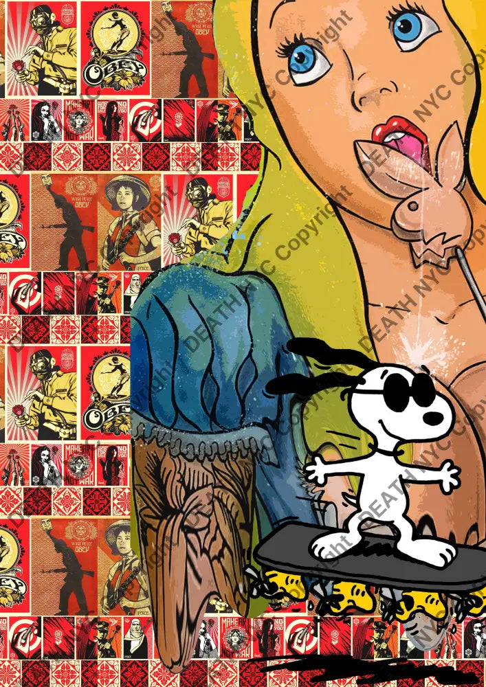 Deathq62 Alice (Edition Of 100) (2022) Art Print