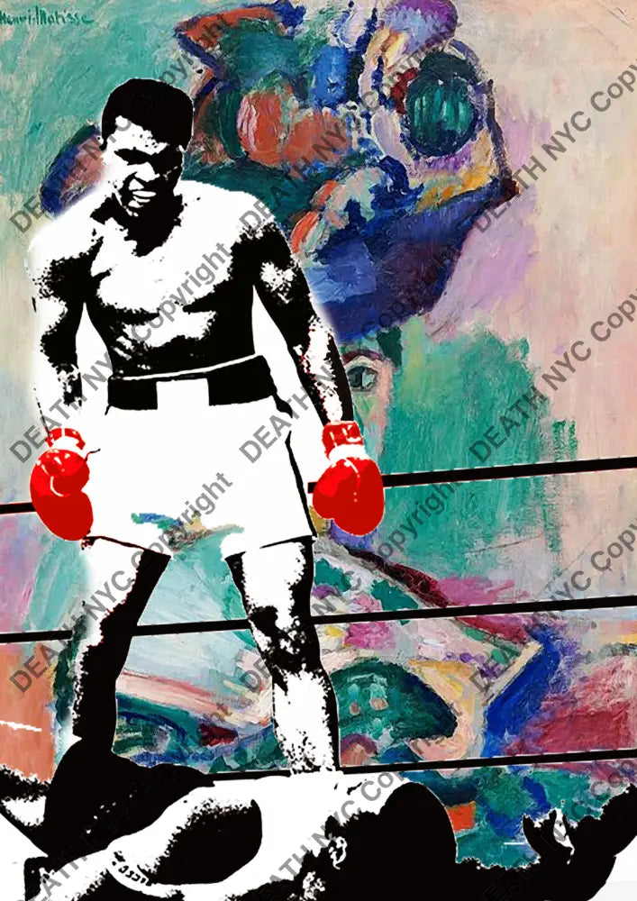 Deathq654 Ali (Edition Of 100) (2022) Art Print