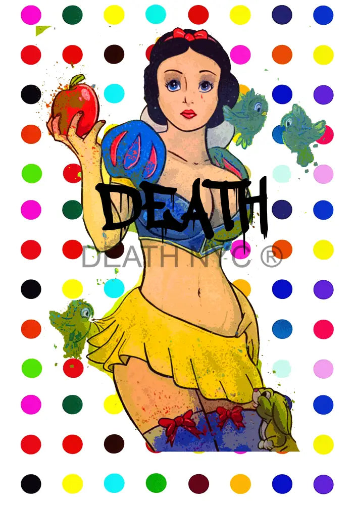 Deathq67 Snow White (Edition Of 100) (2022) Art Print