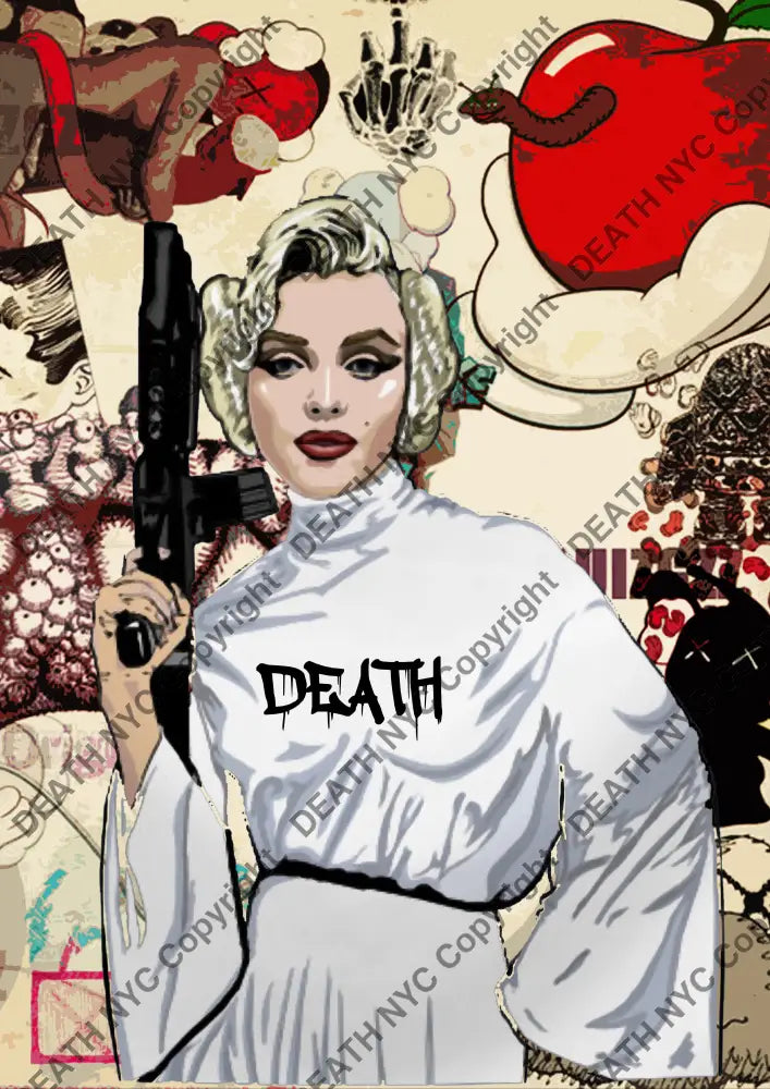 Deathq672 Monroe (Edition Of 100) (2022) Art Print