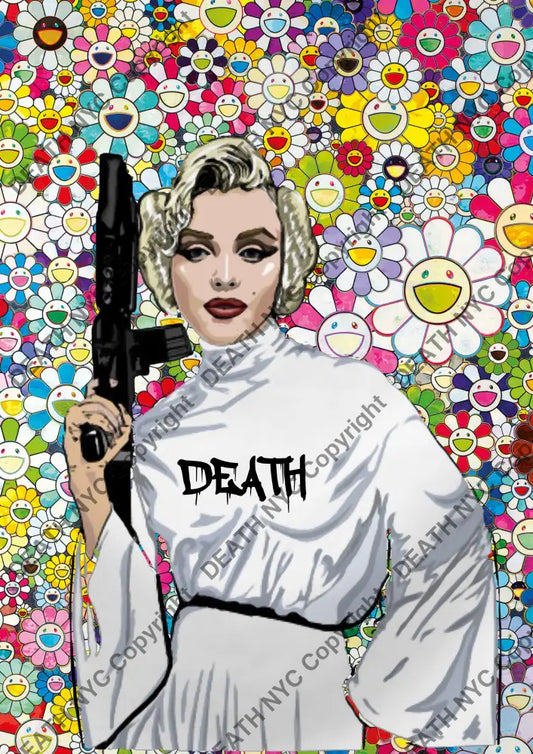 Deathq674 Monroe (Edition Of 100) (2022) Art Print