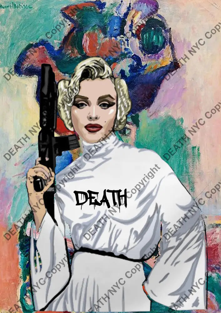 Deathq676 Monroe (Edition Of 100) (2022) Art Print