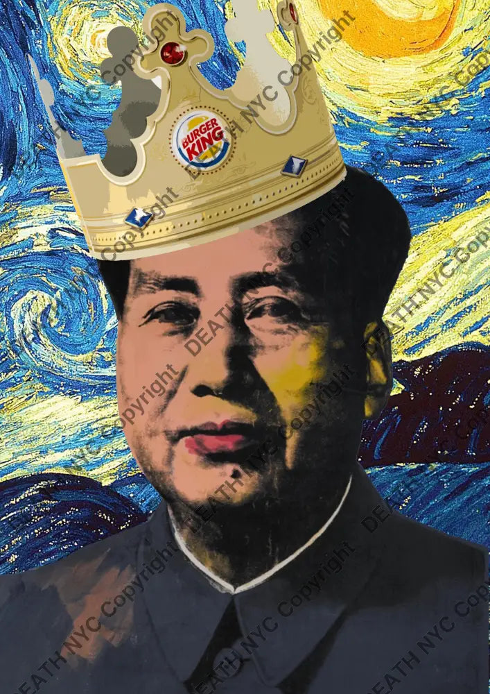 Deathq684 Mao Zedong (Edition Of 100) (2022) Art Print