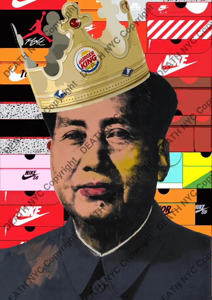 Deathq686 Mao Zedong (Edition Of 100) (2022) Art Print