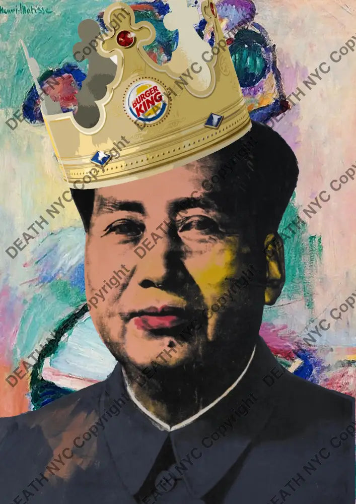 Deathq687 Mao Zedong (Edition Of 100) (2022) Art Print
