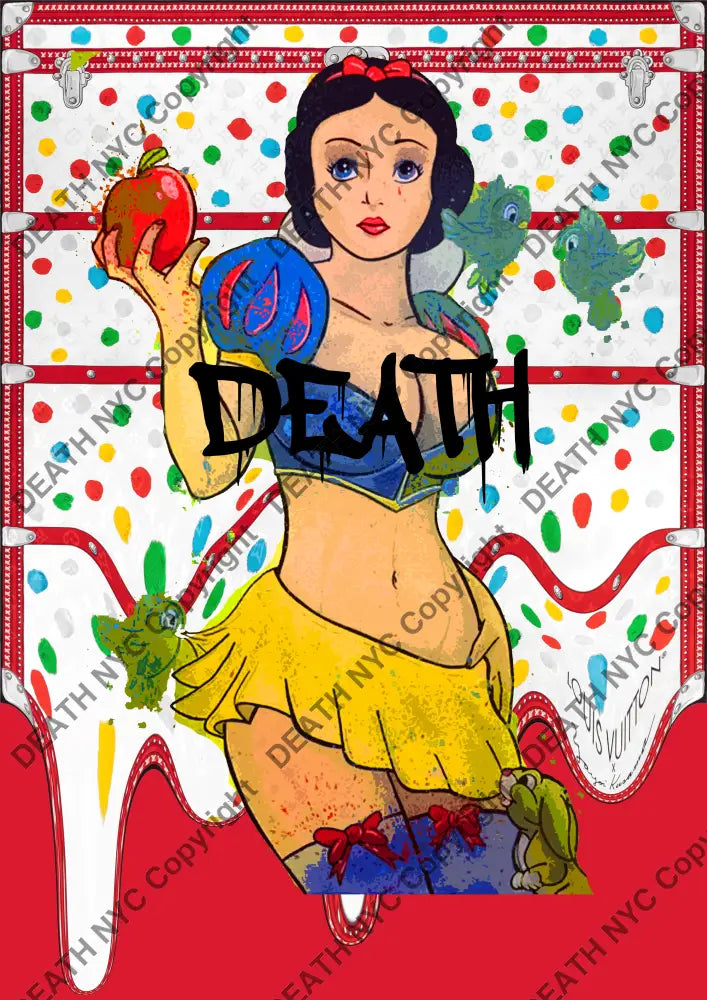 Deathq69 Snow White (Edition Of 100) (2022) Art Print