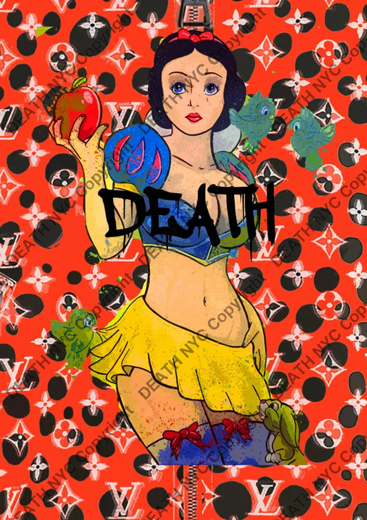 Deathq70 Snow White (Edition Of 100) (2022) Art Print