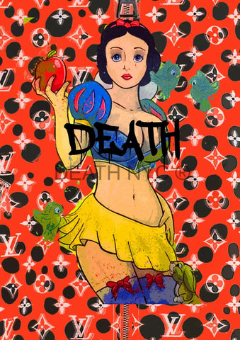 Deathq70 Snow White (Edition Of 100) (2022) Art Print